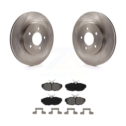 Kit de disques de frein à disque arrière et plaquettes semi-métalliques pour Ford Mustang K8S-101618