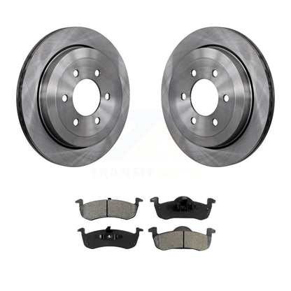 Kit de rotor de frein arrière et de plaquettes semi-métalliques pour Ford Expedition Lincoln Navigato