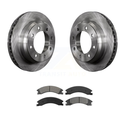 Kit de rotor de frein arrière et de plaquettes semi-métalliques pour Ford E-350 Super Duty E-250 E-15