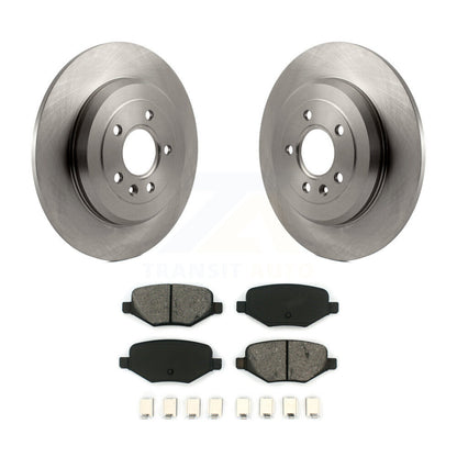 Kit de rotor de frein arrière et de plaquettes semi-métalliques pour Ford Explorer Edge Flex Lincoln MK