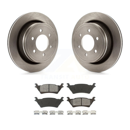 Kit de disques de frein à disque arrière et plaquettes semi-métalliques pour Ford F-150 K8S-101637