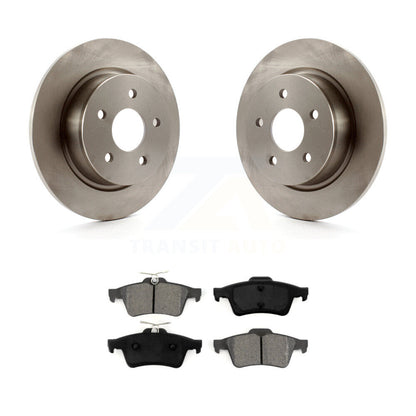 Kit de rotor de frein arrière et de plaquettes semi-métalliques pour Ford Escape Transit Connect C-Ma
