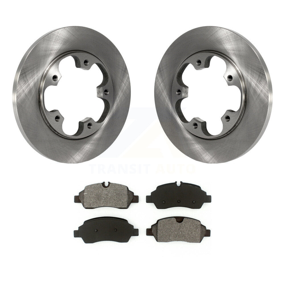 Kit de plaquettes de frein semi-métalliques pour disques de frein arrière, pour Ford Transit-250 Transit-150 H