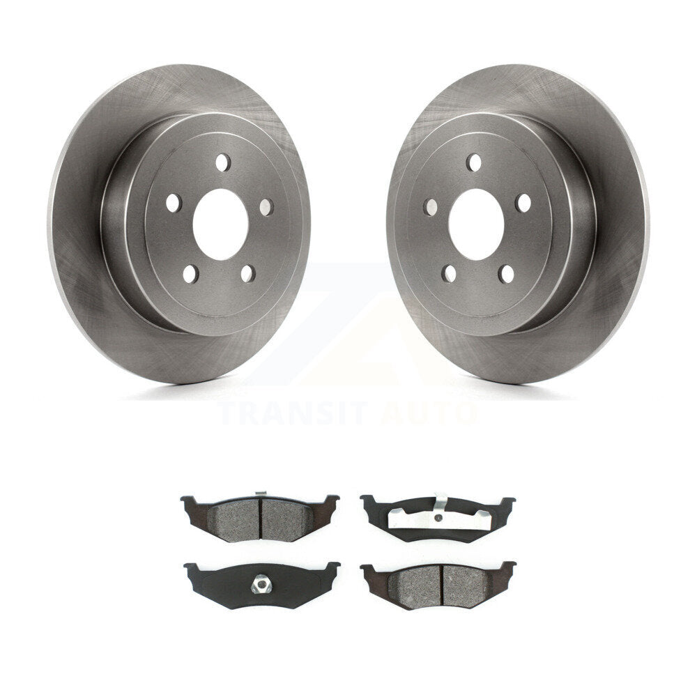 Rotors de frein arrière et Kit de plaquettes semi-métalliques pour Chrysler Sebring PT Cruiser Cirru