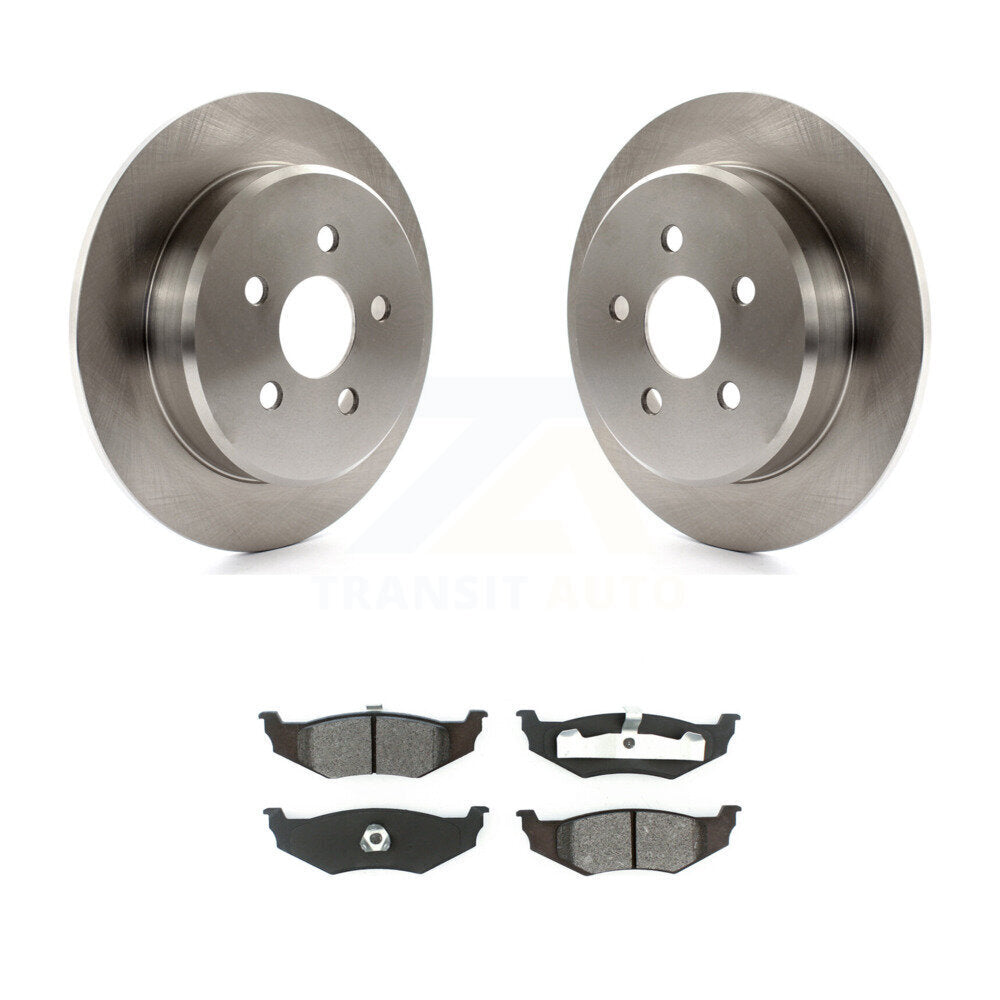 Kit de plaquettes semi-métalliques de Rotor de frein à disque arrière, pour Chrysler PT Cruiser Sebring Neo