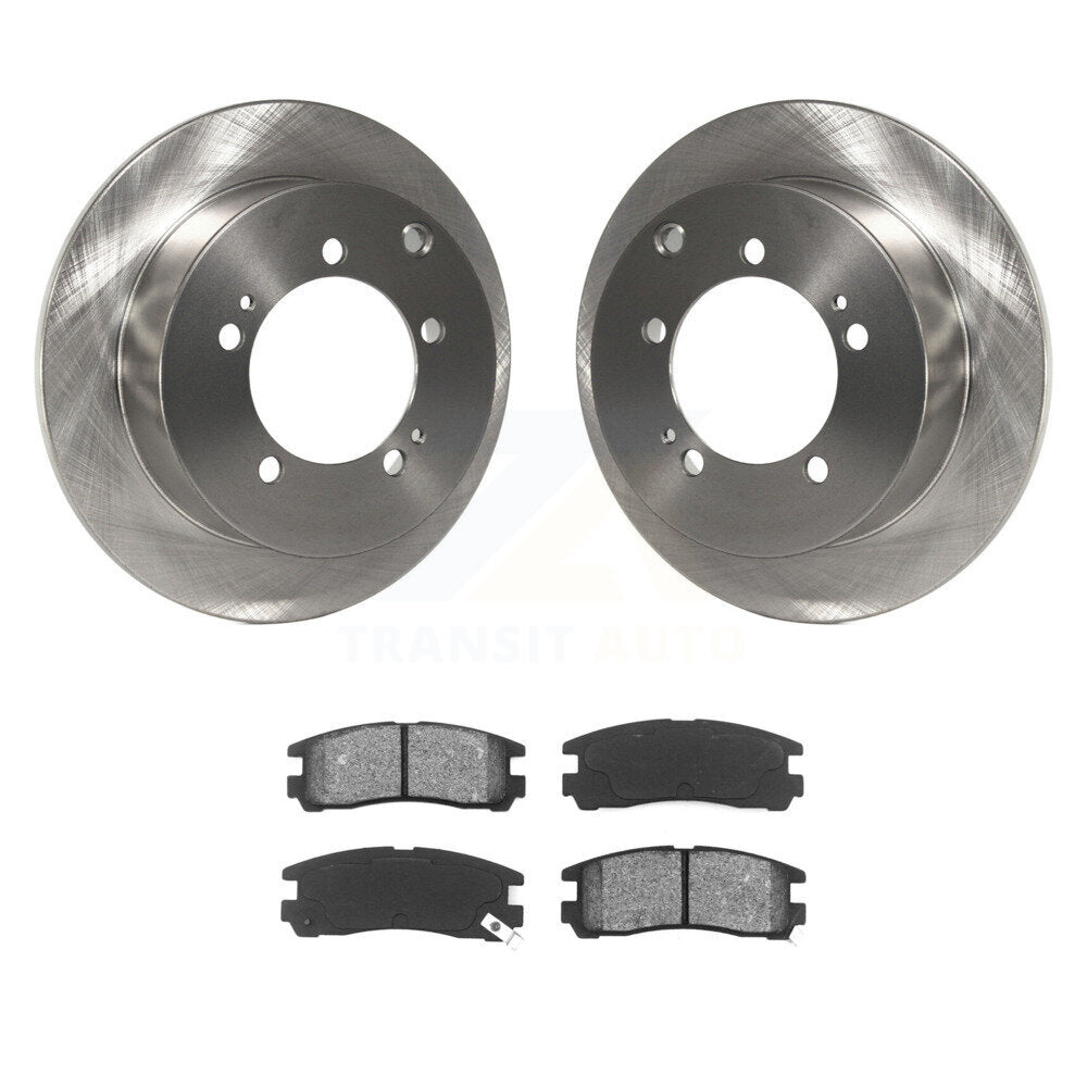 Kit de rotor de frein arrière et de plaquettes semi-métalliques pour Chrysler Sebring Mitsubishi Eclips