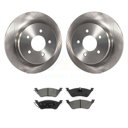 Kit de rotor de frein arrière et de plaquettes semi-métalliques pour Dodge Grand Caravan Chrysler Town
