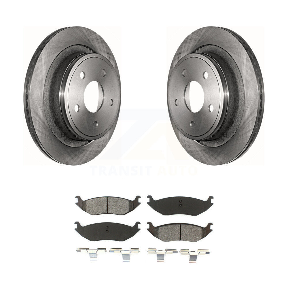 Kit de plaquettes de frein semi-métalliques pour Rotors de frein arrière, pour Ram 1500 Classic Dodge Durango Aspe