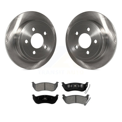 Kit de disques de frein à disque arrière et plaquettes semi-métalliques pour Jeep Liberty Wrangler TJ
