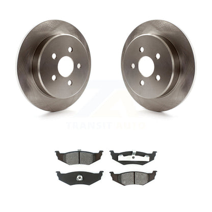 Rotor de frein à disque arrière et Kit de plaquettes semi-métalliques pour Chrysler PT Cruiser Dodge Neo