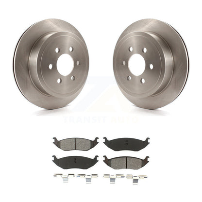 Kit de rotors de frein à disque arrière et de plaquettes semi-métalliques pour Dodge Durango 2003