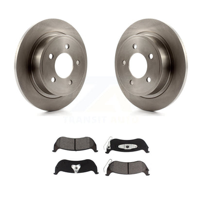 Rotors de frein à disque arrière et kit de plaquettes semi-métalliques pour Chrysler Pacific 2004-2008