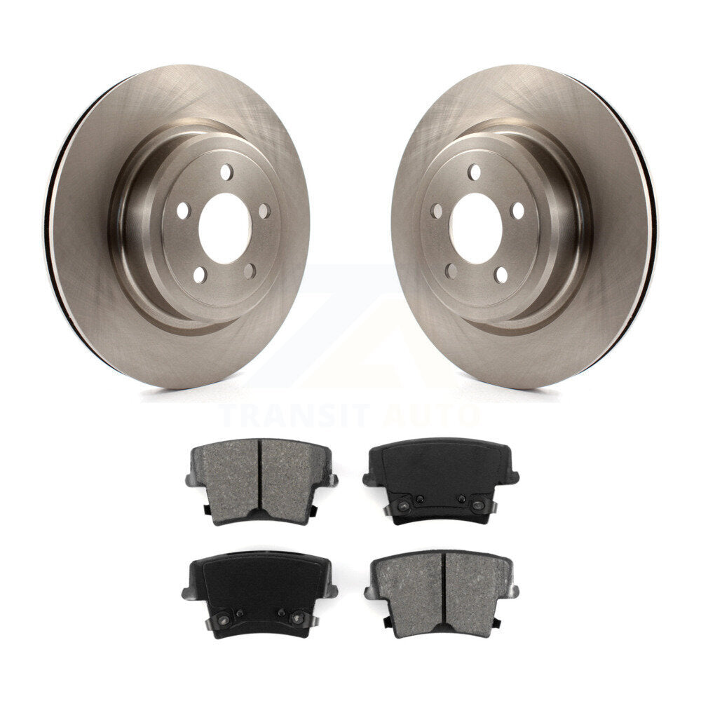 Kit de disques de frein à disque arrière et plaquettes semi-métalliques pour Dodge Charger Magnum