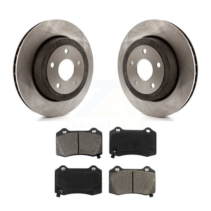 Rotors de frein arrière et kit de plaquettes semi-métalliques pour Jeep Grand Cherokee SRT 2006-2010