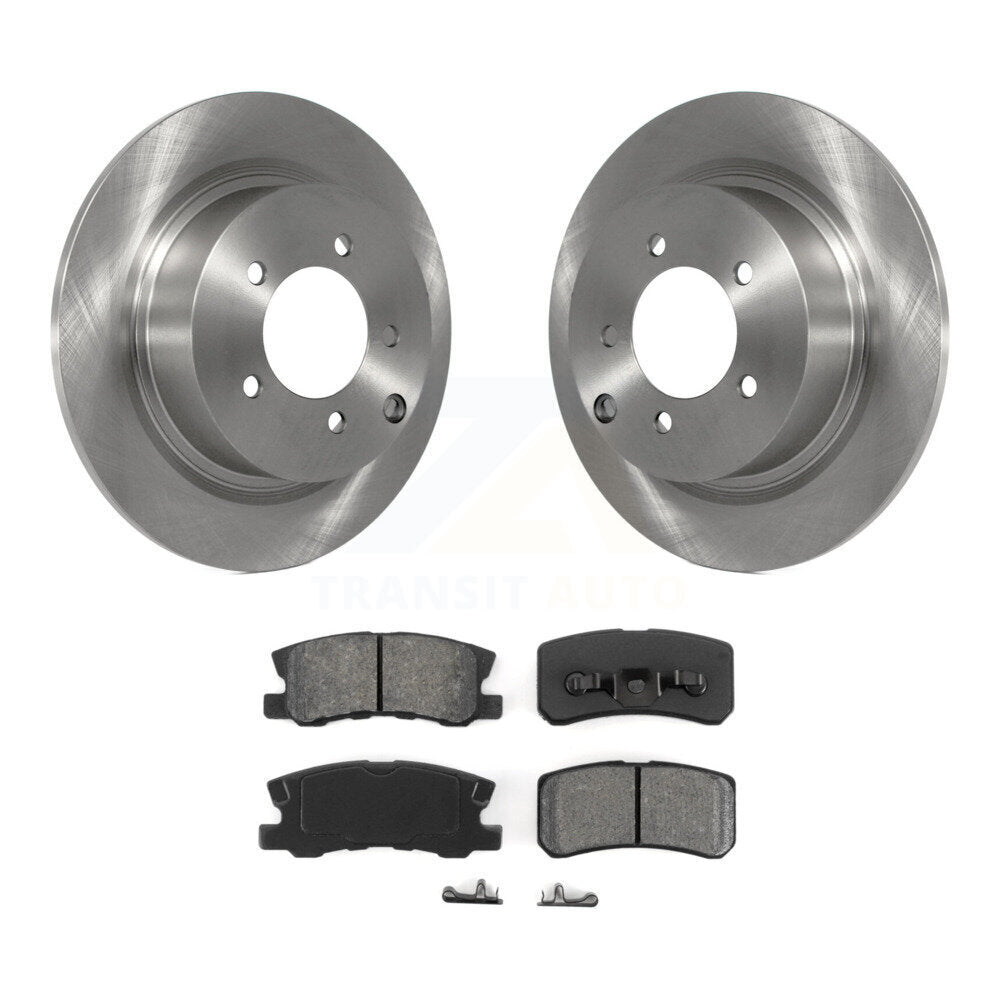 Kit de plaquettes de frein semi-métalliques pour Rotors de frein arrière, pour Jeep Mitsubishi Patriot Lancer Dodg