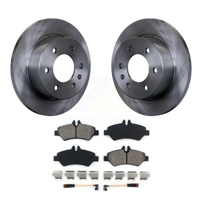 Kit de rotor de frein arrière et de plaquettes semi-métalliques pour Sprinter 2500 Mercedes-Benz Dodge