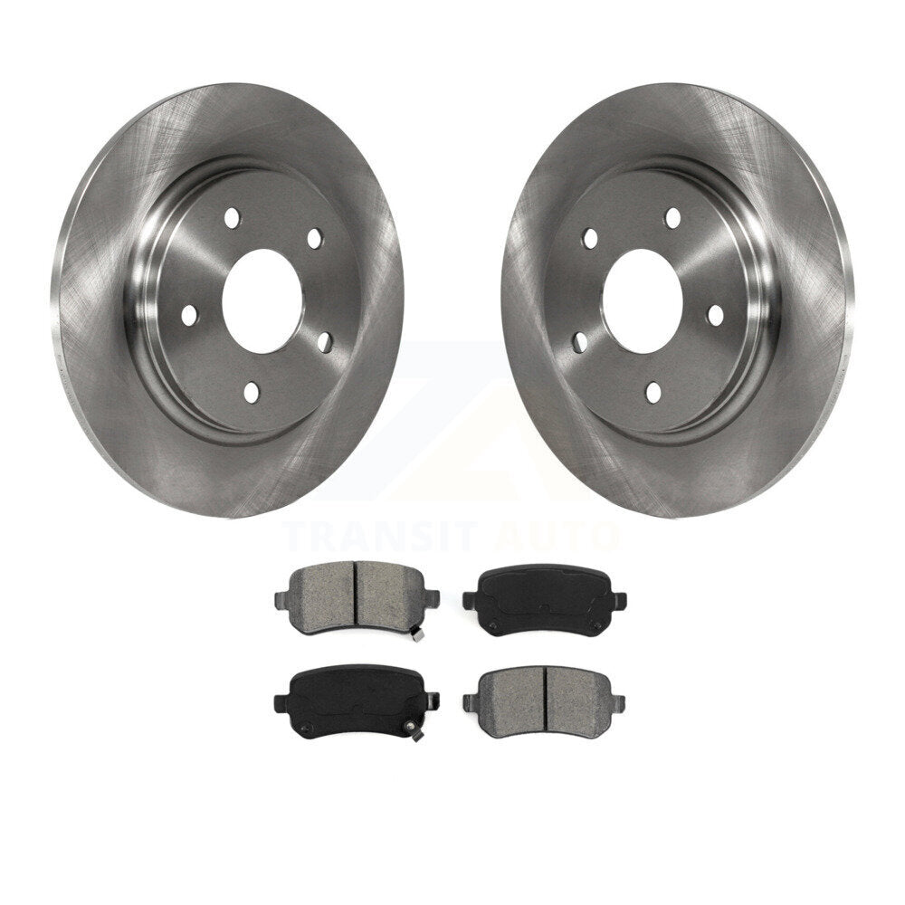 Kit de plaquettes de frein semi-métalliques pour Rotors de frein arrière, pour Dodge Grand Caravan Journey Chrysler