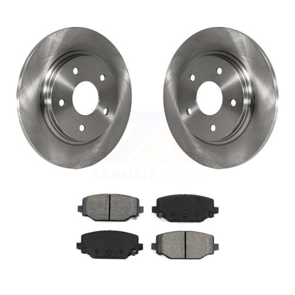 Kit de disques de frein à disque arrière et plaquettes semi-métalliques pour Dodge Grand Caravan