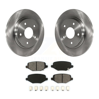 Kit de rotor de frein arrière et de plaquettes semi-métalliques pour Dodge Grand Caravan Chrysler Town