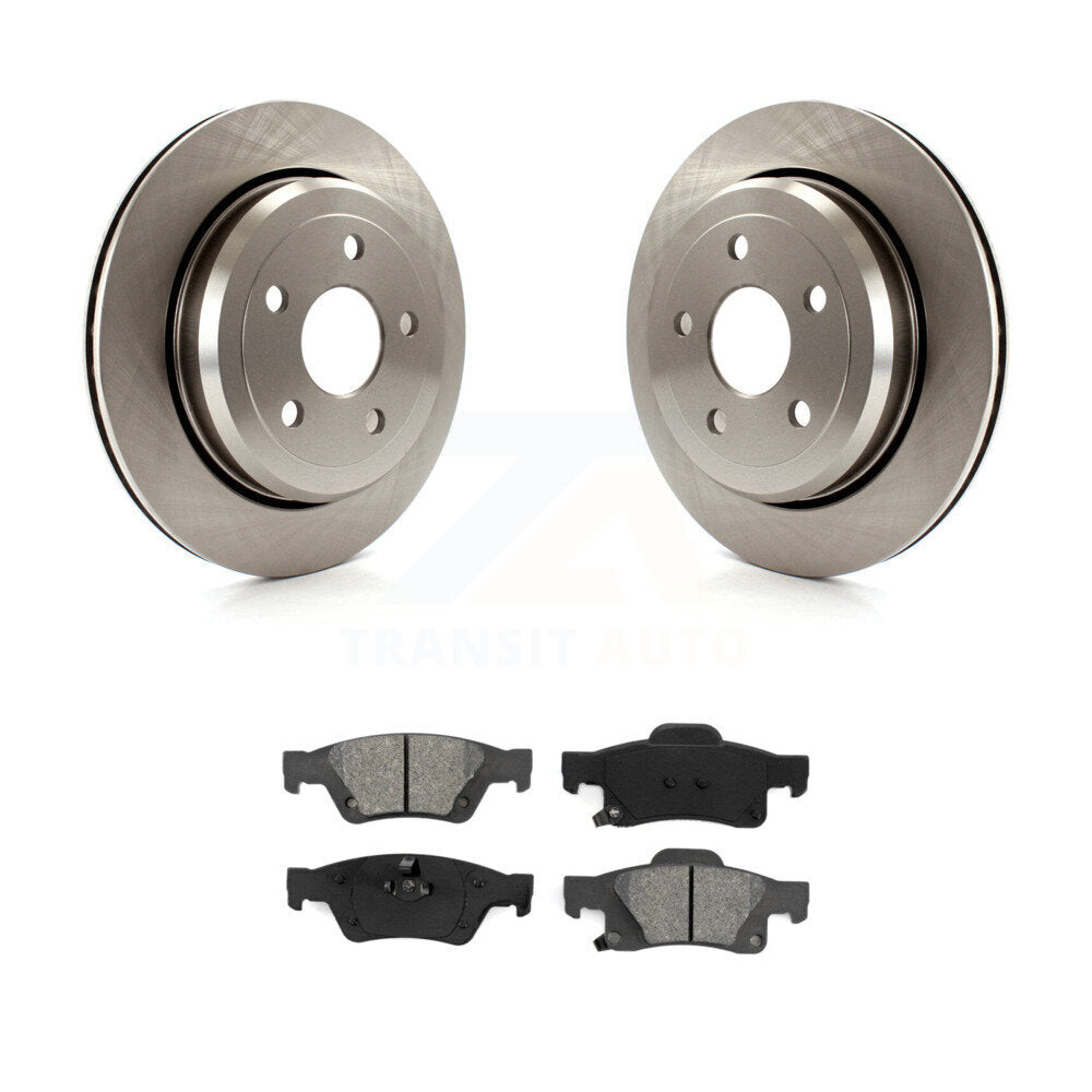 Kit de plaquettes de frein semi-métalliques pour Rotors de frein arrière, pour Jeep Grand Cherokee Dodge Durango W