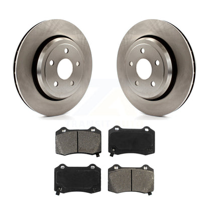 Kit de rotor de frein arrière et de plaquettes semi-métalliques pour Jeep Grand Cherokee Dodge Durang