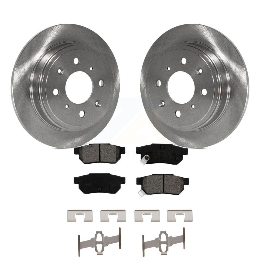 Kit de plaquettes semi-métalliques de Rotor de frein arrière, pour Honda Civic Acura Integra del Sol CR