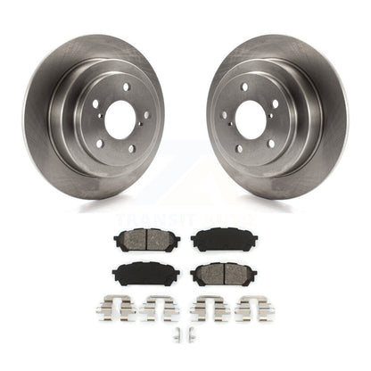 Kit de rotor de frein arrière et de plaquettes semi-métalliques pour Subaru Impreza Forester Saab 9-2