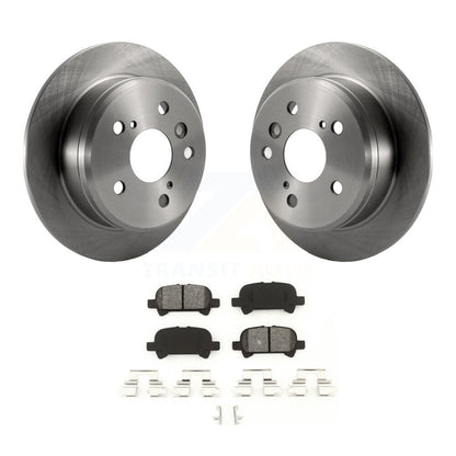 Kit de disques de frein à disque arrière et plaquettes semi-métalliques pour Toyota Camry Solara