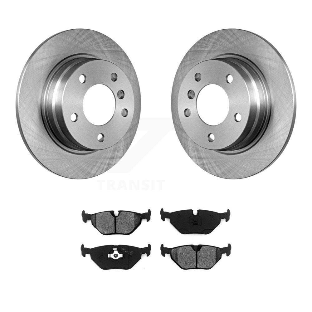 Kit de rotor de frein arrière et de plaquettes semi-métalliques pour BMW 325i 328i 325is 318is 320i 318
