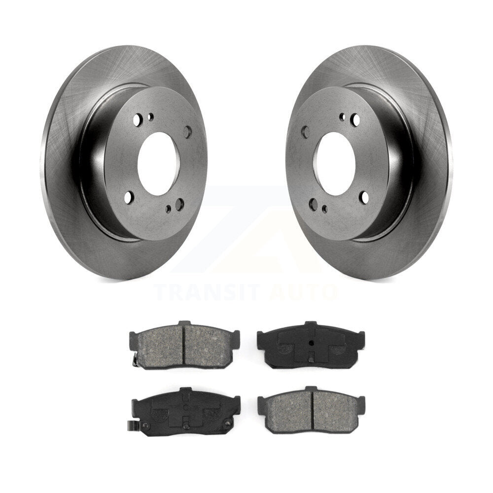 Kit de rotor de frein arrière et de plaquettes semi-métalliques pour Nissan Altima Sentra INFINITI G2
