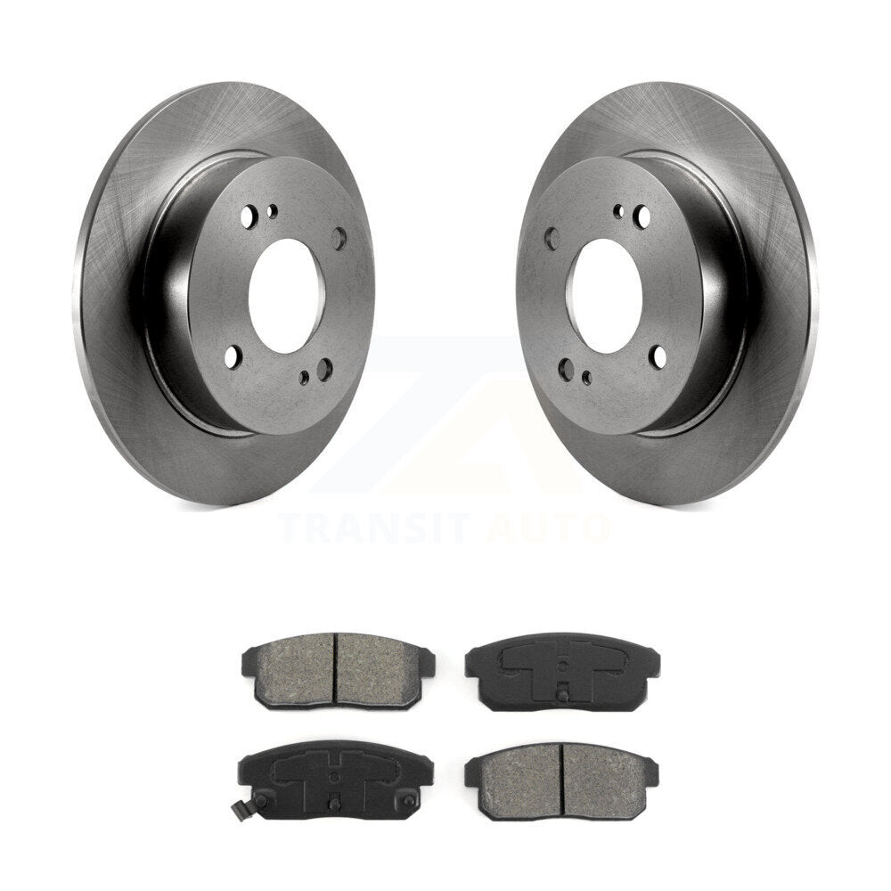 Kit de disques de frein à disque arrière et plaquettes semi-métalliques pour Nissan Sentra INFINITI G2