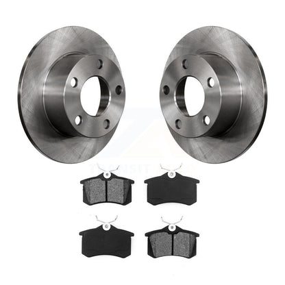 Kit de disques de frein à disque arrière et plaquettes semi-métalliques pour Volkswagen Passat Audi A6