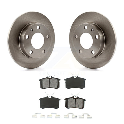 Kit de disques de frein à disque arrière et plaquettes semi-métalliques pour Audi A4 S4 K8S-101709