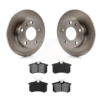 Kit de disques de frein à disque arrière et plaquettes semi-métalliques pour Audi A4 Quattro K8S-10171