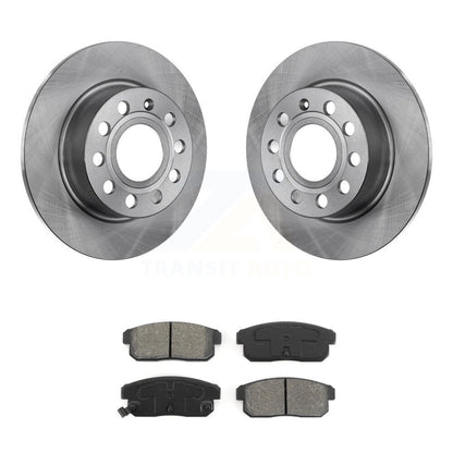 Rotor de frein à disque arrière et Kit de plaquettes semi-métalliques pour Nissan Maxima INFINITI I35 I3