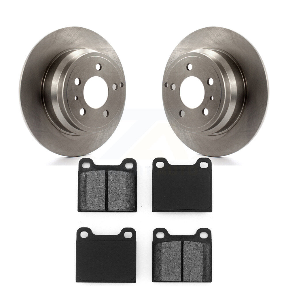 Kit de disques de frein à disque arrière et plaquettes semi-métalliques pour Volvo C70 V70 K8S-101715