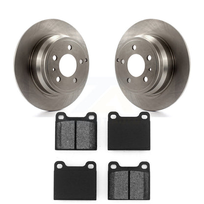 Kit de disques de frein à disque arrière et plaquettes semi-métalliques pour Volvo C70 V70 K8S-101715