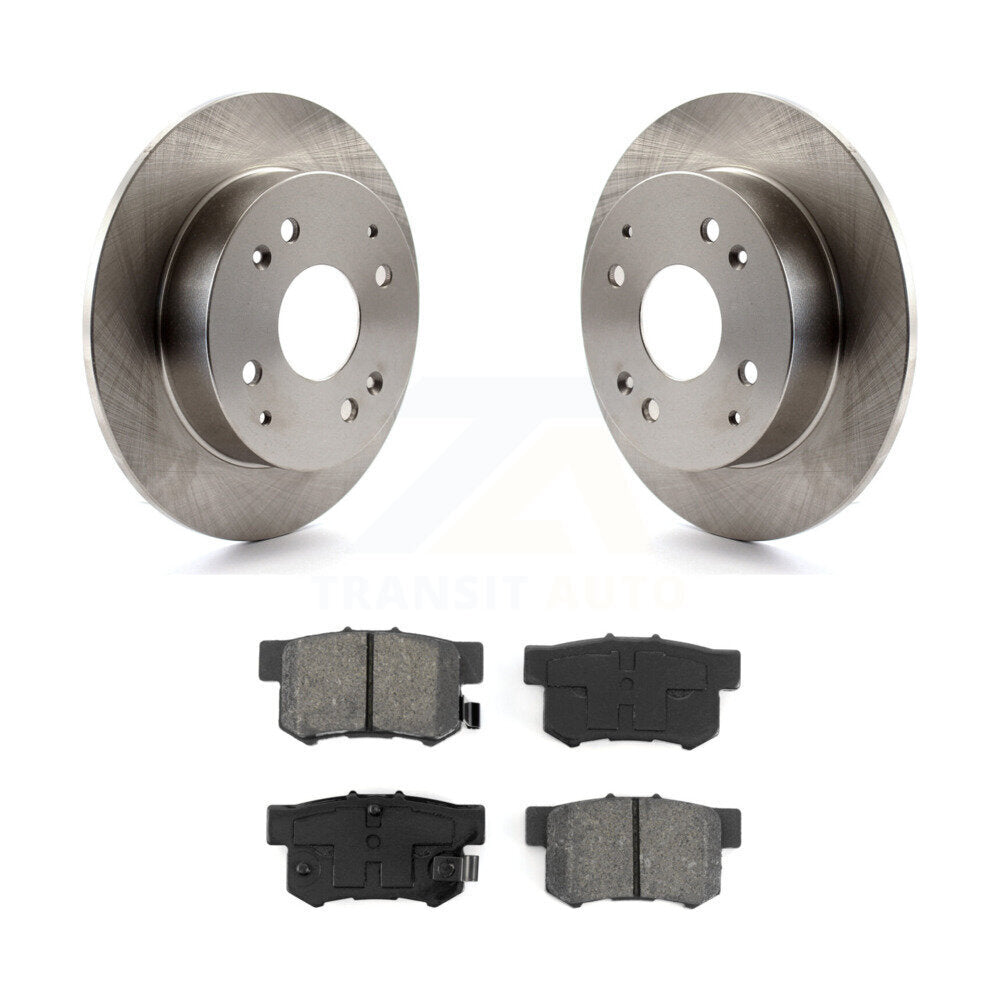 Kit de rotors de frein à disque arrière et plaquettes semi-métalliques pour Honda Accord Acura CL