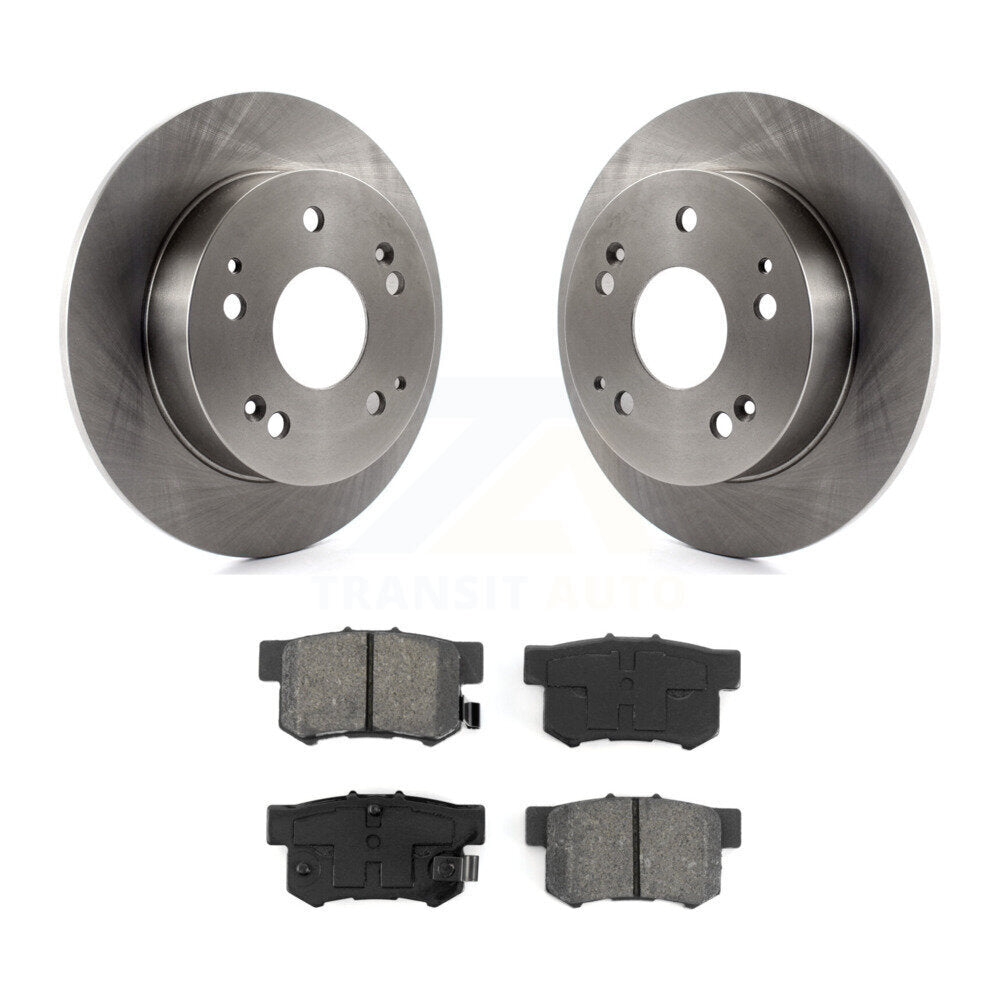 Kit de plaquettes de frein semi-métalliques pour Rotors de frein arrière, pour Honda Civic Accord Acura RSX Integr