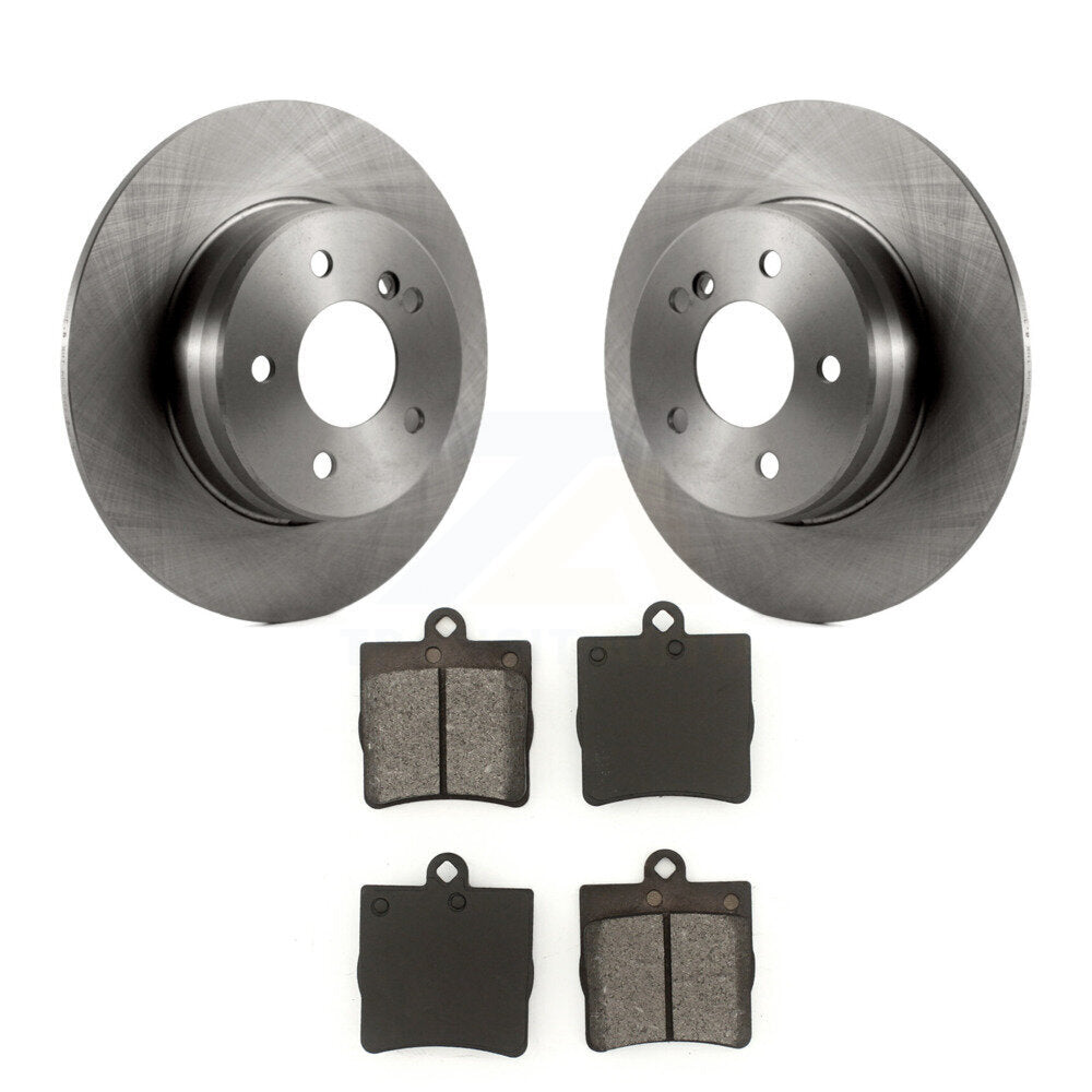 Kit de disques de frein à disque arrière et plaquettes semi-métalliques pour Mercedes-Benz SLK280
