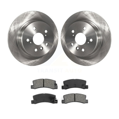 Kit de disques de frein à disque arrière et plaquettes semi-métalliques pour Lexus RX300 AWD 1999-2003