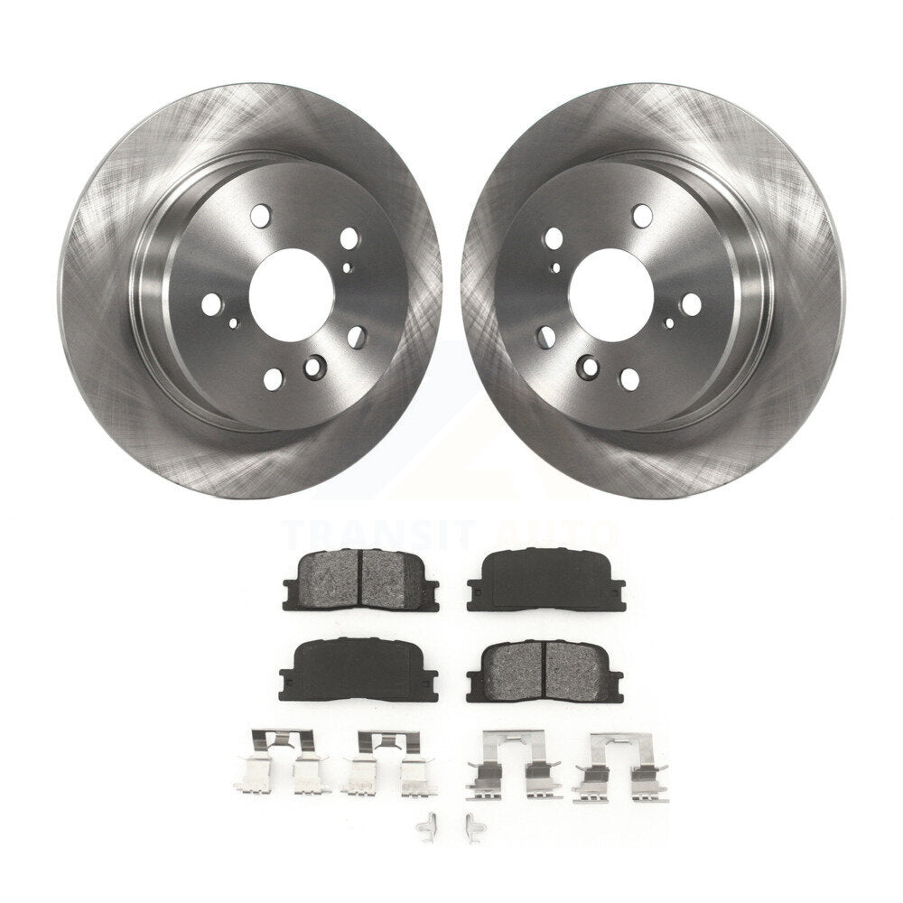 Kit de plaquettes de frein semi-métalliques pour rotors de frein arrière, pour Toyota Highlander AW 2001 – 2003