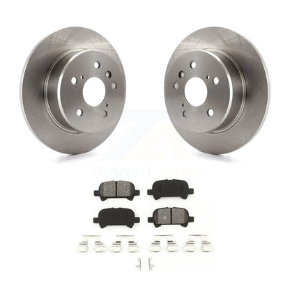 Kit de disques de frein à disque arrière et plaquettes semi-métalliques pour Toyota Avalon 2000-2004