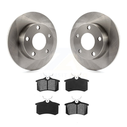 Kit de rotor de frein arrière et de plaquettes semi-métalliques pour Volkswagen Passat Audi A4 Quattr