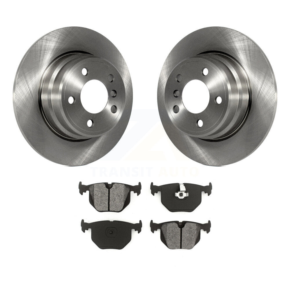 Kit de disques de frein à disque arrière et plaquettes semi-métalliques pour BMW X5 K8S-101752