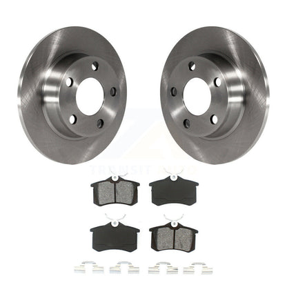 Kit de disques de frein à disque arrière et plaquettes semi-métalliques pour Audi A6 Quattro Allroad