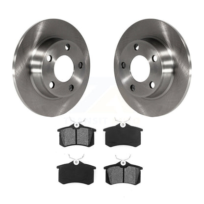 Kit de disques de frein à disque arrière et plaquettes semi-métalliques pour Audi Allroad Quattro A6