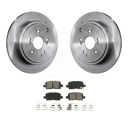 Kit de disques de frein à disque arrière et plaquettes semi-métalliques pour Honda Pilot Acura MDX