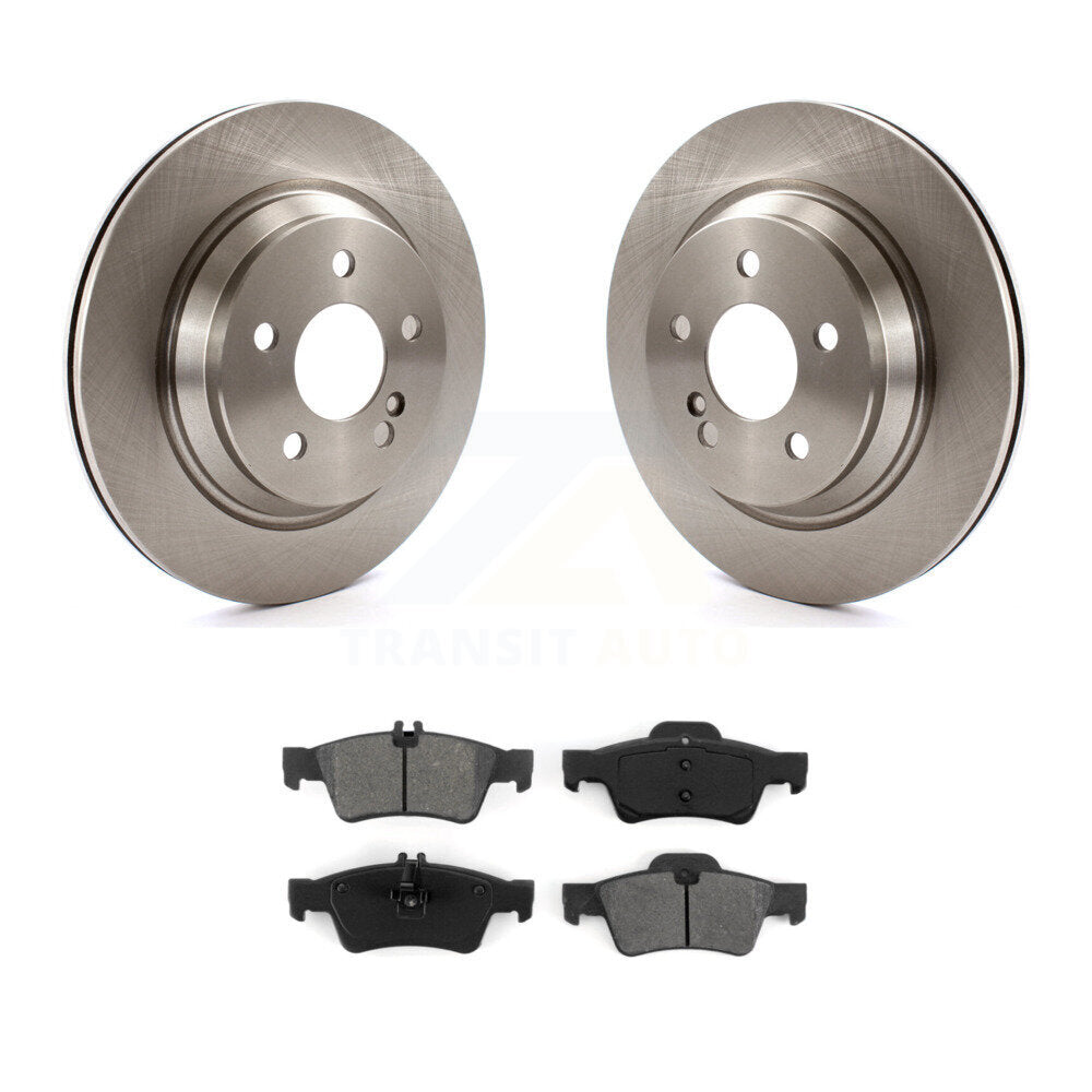 Kit de plaquettes semi-métalliques de rotor de frein arrière pour Mercedes-Benz S430 S500 AW 2003-2006
