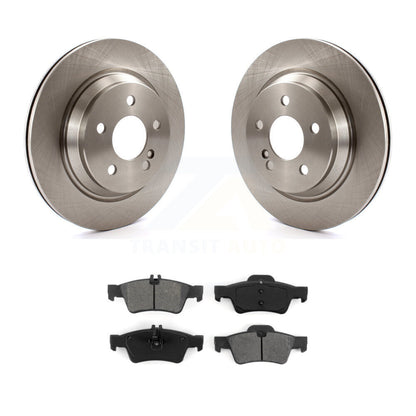 Kit de plaquettes semi-métalliques de rotor de frein arrière pour Mercedes-Benz S430 S500 AW 2003-2006